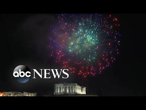 You are currently viewing Athens, Greece, welcomes in the new year