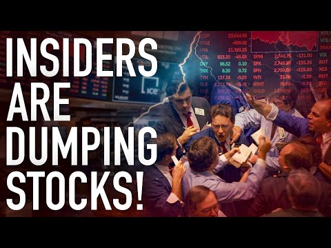 Read more about the article What Do They Know? Insiders Are Dumping Stocks At A Pace Never Seen Before In All Of U.S. History