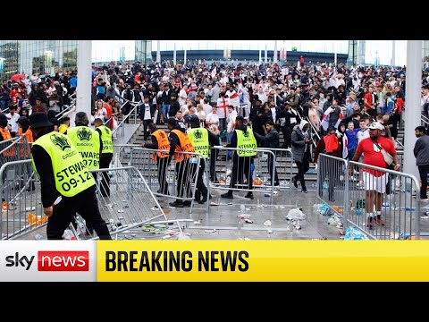 You are currently viewing BREAKING: Fans could have been killed during violence at England vs Italy 2020 Euro final