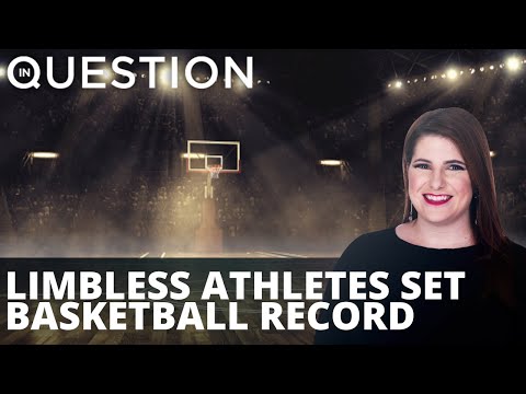 You are currently viewing WATCH: Limbless athletes sets new basketball world record