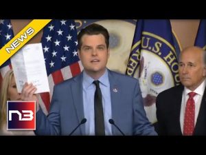 Read more about the article SHOTS FIRED!  Matt Gaetz Tells Dems How It’s Gonna Be When GOP Takes Back Congress