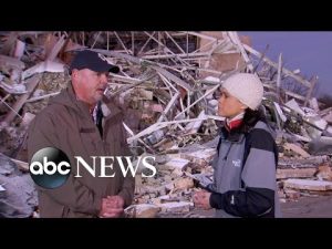 Read more about the article Candle factory CEO on rescue effort after tornado hit with over 100 inside | ABC News