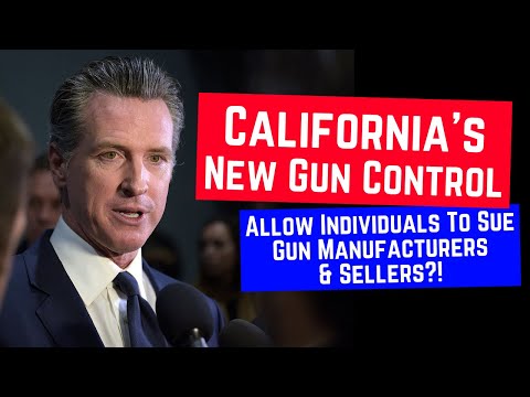 Read more about the article California Pivots on Gun Control | Individuals To Sue Manufacturers & Sellers?!