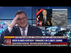 Read more about the article After a Hundred People Died, Biden Blamed Kentucky Tornadoes On Climate Change