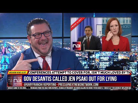 You are currently viewing BOOM!  Gov DeSantis Just Called Jen Psaki Out For Lying About Something HUGE