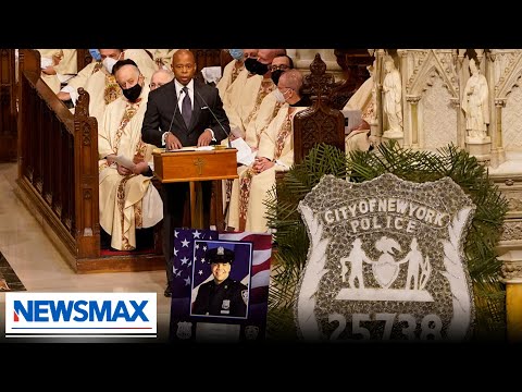 You are currently viewing Eric Adams delivers eulogy at NYPD Officer Jason Rivera funeral | National Report