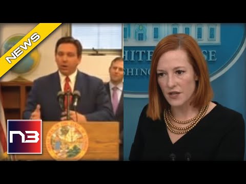 You are currently viewing Wow! Psaki Flipping Out That Desantis Won’t Halt These Treatments