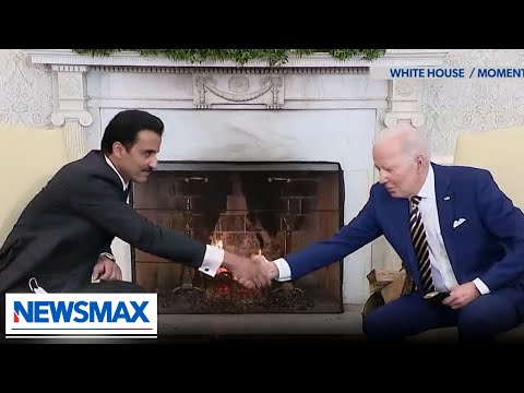 You are currently viewing President Joe Biden meets the Emir of Qatar