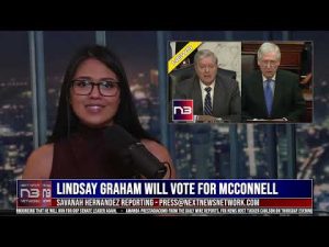 Read more about the article Lindsay Graham WILL Vote for McConnell to Lead if He Does One Thing