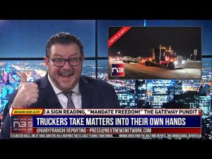 Read more about the article ENOUGH! Truckers Take Matters Into Their Own Hands, SHUT DOWN US Border After Trudeau Goes Too Far