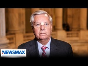 Read more about the article Graham: “Doormat” Biden’s speech represents incompetence of first year | Rob Schmitt Tonight