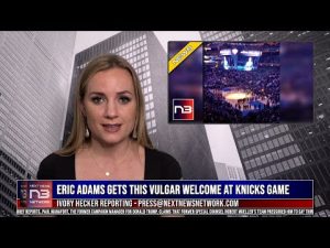 Read more about the article NYC Mayor Eric Adams Gets This Vulgar Welcome at Knicks Game