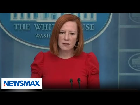 Read more about the article Jen Psaki wears red outfit at White House Press Briefing | ‘John Bachman Now’