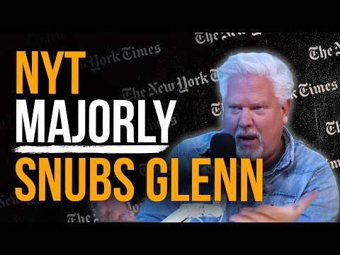 Read more about the article Glenn ‘LOVES’ that the New York Times snubbed his book. Here’s why.