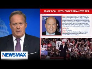 Read more about the article Spicer calls up and calls out CNN’s Stelter after “fringe” viewership comment | Spicer & Co.