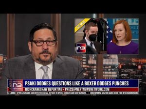 Read more about the article SEE! Psaki Dodges More Questions Than A Boxer Dodges Punches.