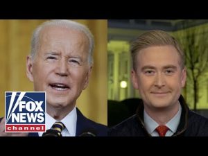 Read more about the article Biden calls Peter Doocy a ‘stupid son of a b—-’