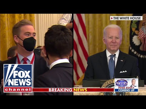 You are currently viewing What Biden said when he called Peter Doocy