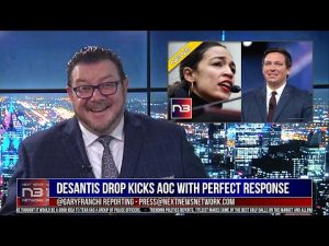 Read more about the article DeSantis Drop Kicks AOC With PERFECT Response After She’s Caught Maskless In Miami