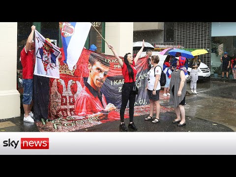 You are currently viewing Novak Djokovic breaks his silence from inside quarantine hotel in Australia