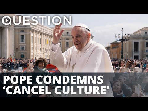 You are currently viewing Pope says no to cancel culture, yes to COVID vaccine