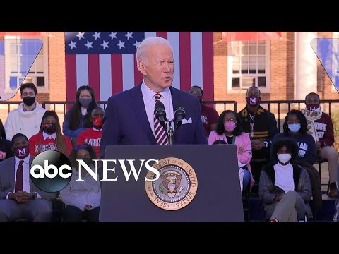 You are currently viewing Biden says he supports changing filibuster rule for voting rights