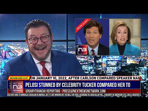 Read more about the article BEAST MODE: Pelosi STUNNED By Celebrity Tucker Carlson Compared Her To