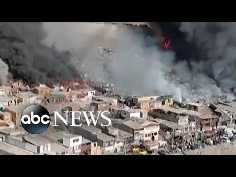 You are currently viewing 100 homes lost after fire in Chilean slum