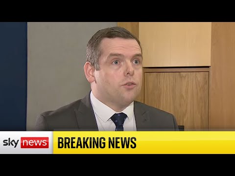 Read more about the article Scottish Tory leader Douglas Ross calls on PM to resign