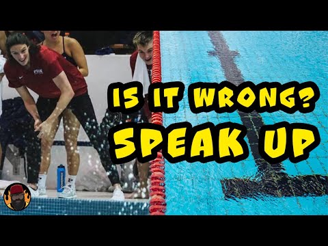 Read more about the article Trans swimmer obliterates competition, teammates afraid to speak out.