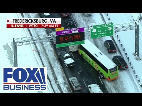 Read more about the article Winter storms paralyzes drivers for over 15 hours on I-95 in Virginia