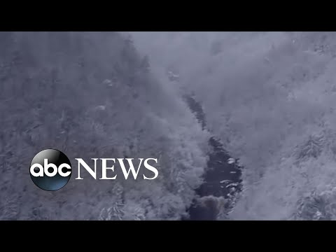 You are currently viewing Aerial footage captures snow in North Carolina landscape