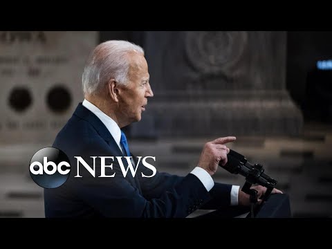 You are currently viewing Biden condemns Trump’s actions on anniversary of Jan. 6 attack