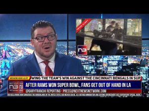 Read more about the article CHAOS UNFOLDS: After Rams Won Super Bowl, Watch Fans Get Out Of Hand In LA