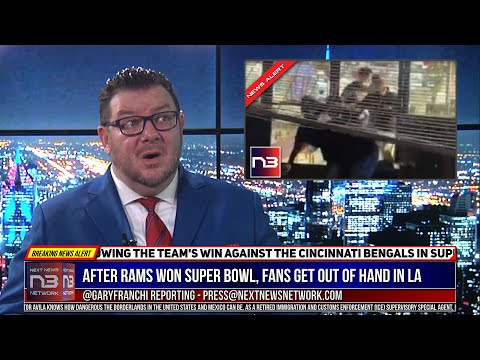 You are currently viewing CHAOS UNFOLDS: After Rams Won Super Bowl, Watch Fans Get Out Of Hand In LA