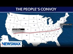 Read more about the article Truckers make special announcement about the ‘People’s Convoy’ | ‘Eric Bolling The Balance’