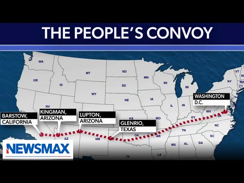 You are currently viewing “People’s Convoy” will begin on February 23rd in Barstow, California | ‘Eric Bolling The Balance’