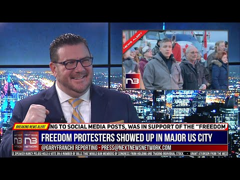 You are currently viewing BOOM! Freedom Protesters Just Showed up in Major US City to Support Canadian Convoy