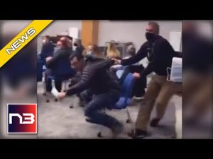 Read more about the article Watch: Father Attends School Board Meeting & Gets Assaulted For Not Wearing A Face Diaper