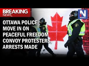 Read more about the article BREAKING: Arrests made in Ottawa as police move in on “unlawful assembly” of peaceful protesters