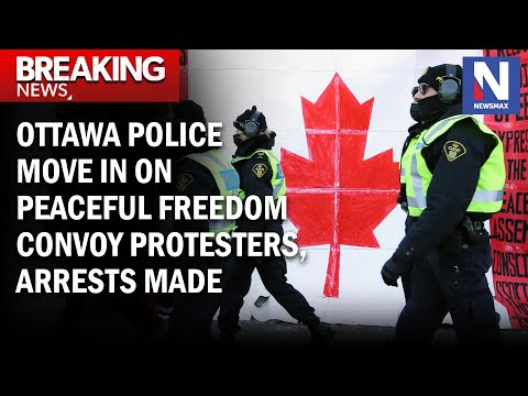 You are currently viewing BREAKING: Arrests made in Ottawa as police move in on “unlawful assembly” of peaceful protesters