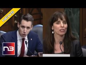 Read more about the article Senator Hawley Tells Biden Judicial Nominee This Is The One Reason Why He Won’t Support Her