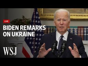 Read more about the article Watch Live: President Biden Speaks on Russia-Ukraine Conflict | WSJ