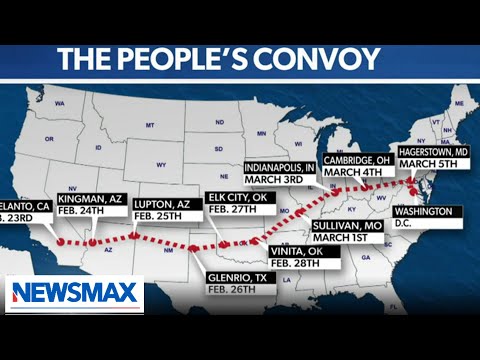 You are currently viewing American trucker heading to D.C. to protest COVID mandates speaks out | ‘National Report’