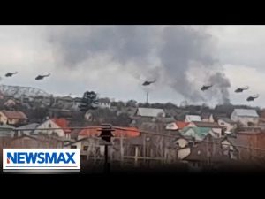 Read more about the article VIDEO: Russian helicopters assault airport near Kyiv | National Report