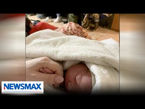 You are currently viewing A baby is born in a Ukrainian metro station | Rob Schmitt Tonight