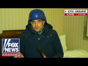 Read more about the article Trey Yingst reports ‘gunfire and explosions’ from hotel room in Ukraine