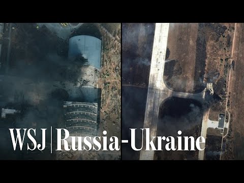 You are currently viewing Satellite Images Show Russia-Ukraine Combat Aftermath | WSJ