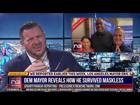 You are currently viewing Dem Mayor REVEALS How He Survived Maskless During Photo Opp With Magic Johnson