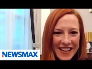 Read more about the article Jen Psaki is “UNDER FIRE” for joking about the rise in crime | ‘National Report’